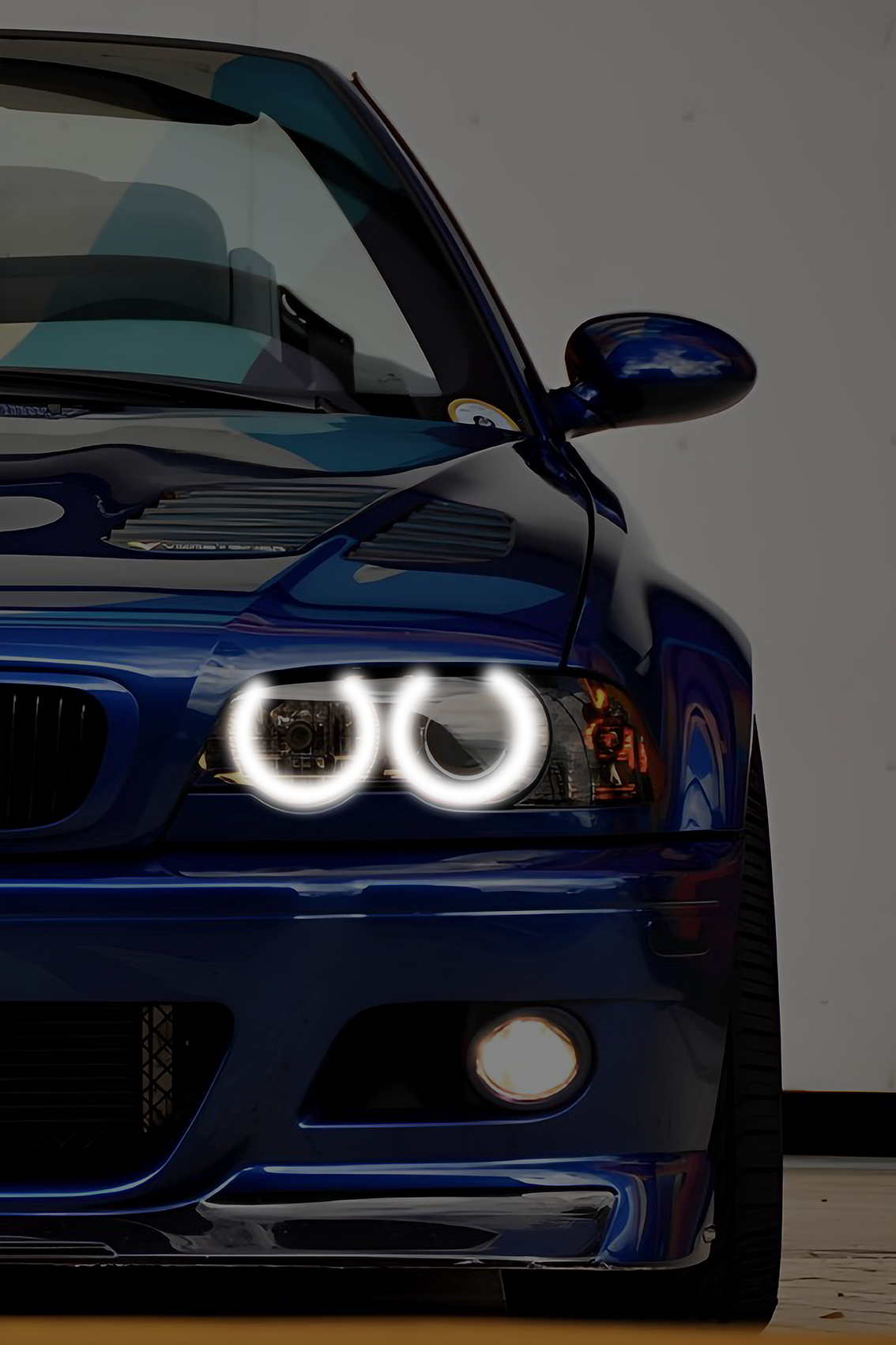 Neon Led Poster: BMW M3 Е46