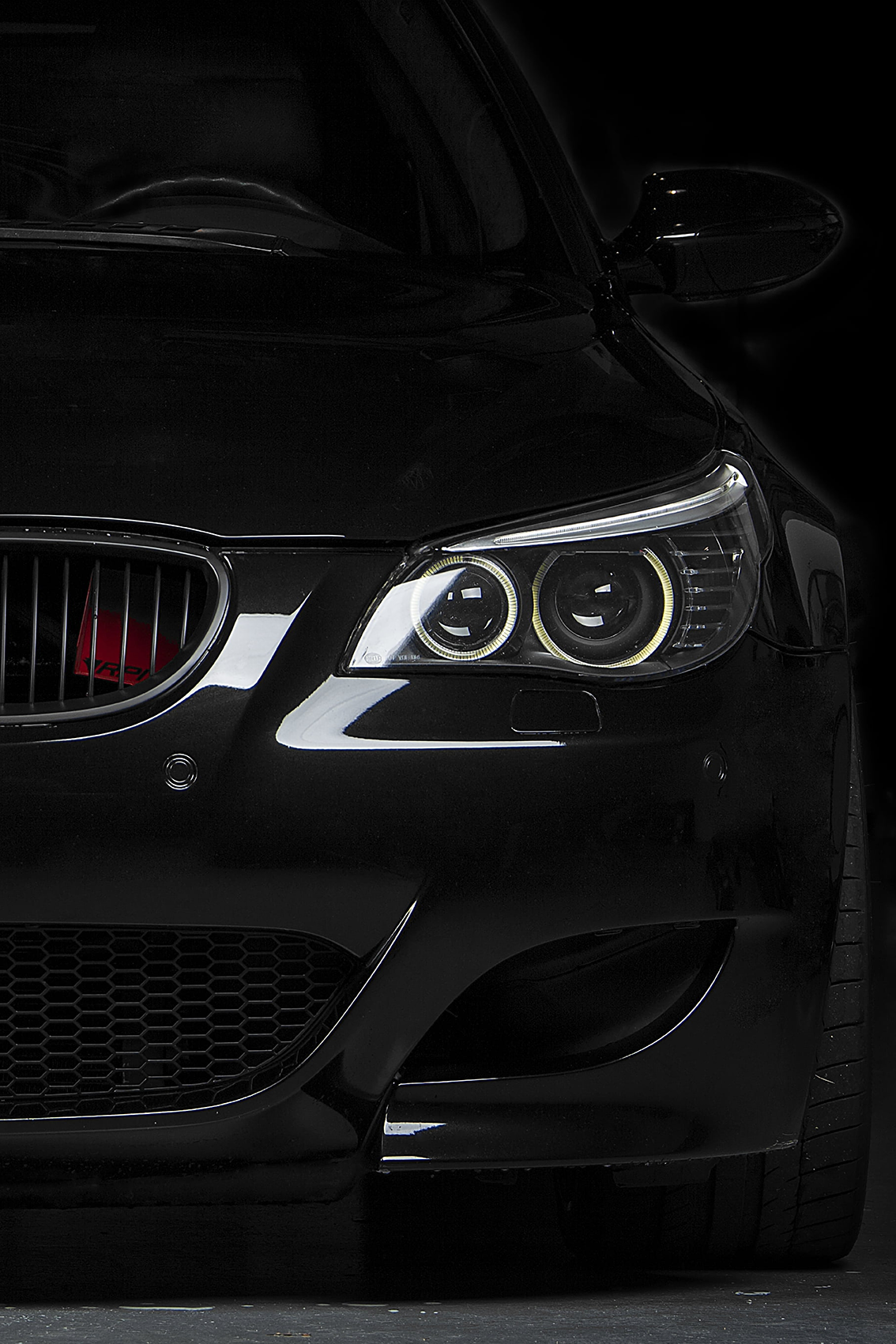 Neon Led Poster: BMW M5 Е60