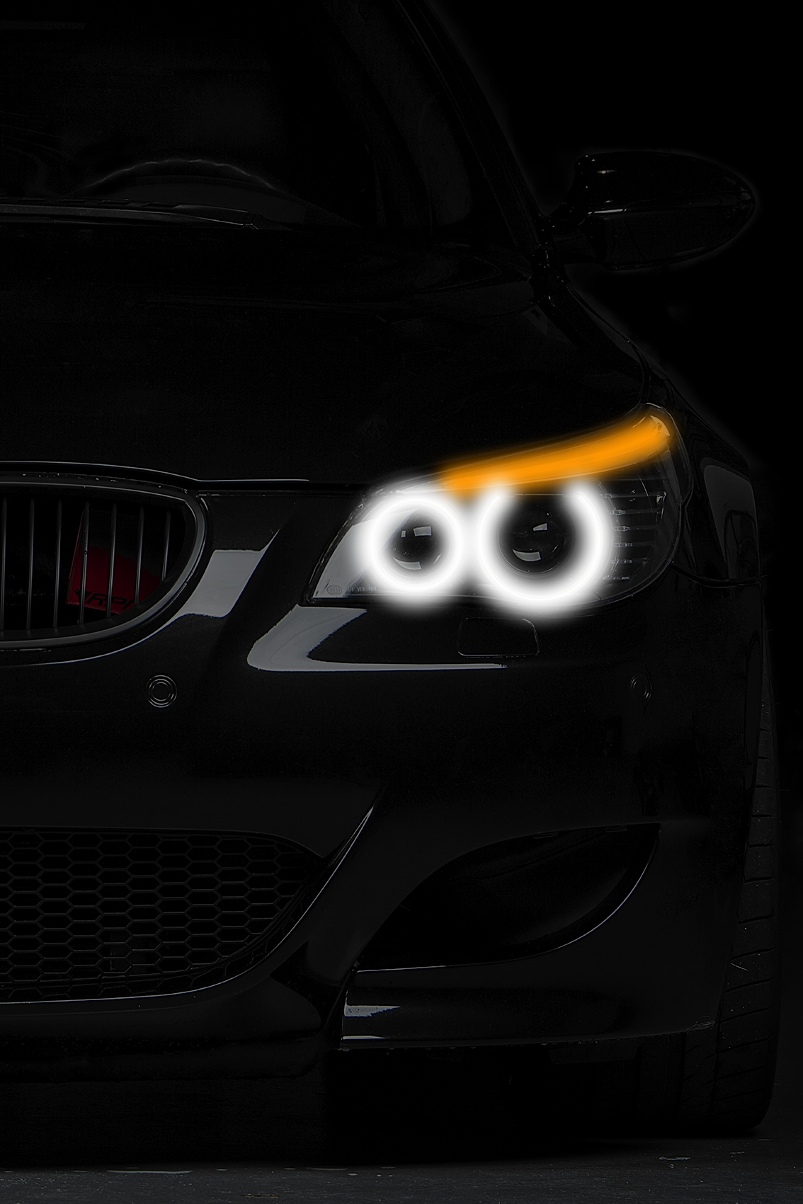 Neon Led Poster: BMW M5 Е60