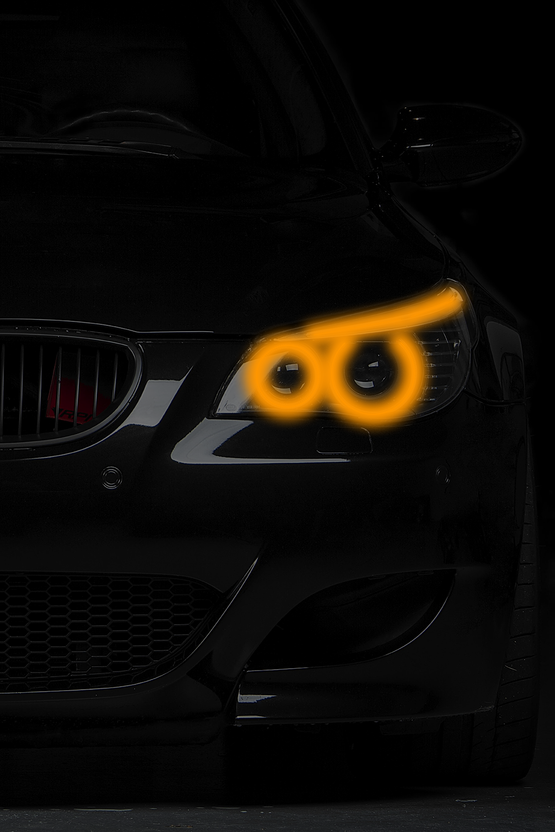 Neon Led Poster: BMW M5 Е60