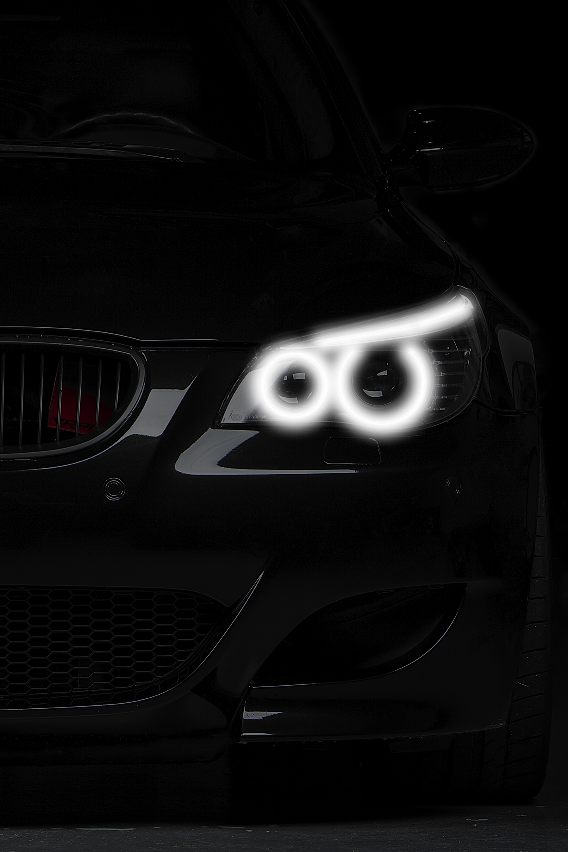 Neon Led Poster: BMW M5 Е60