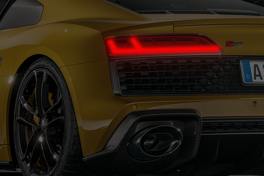 Neon Led Poster: Audi R8 Rear