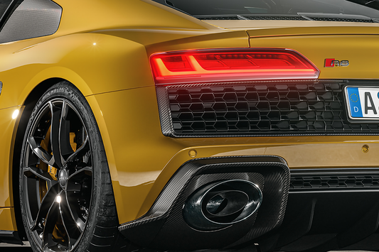 Neon Led Poster: Audi R8 Rear