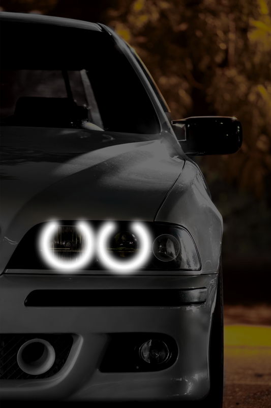 Neon Led Poster: BMW M5 Е39