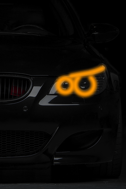 Neon Led Poster: BMW M5 Е60