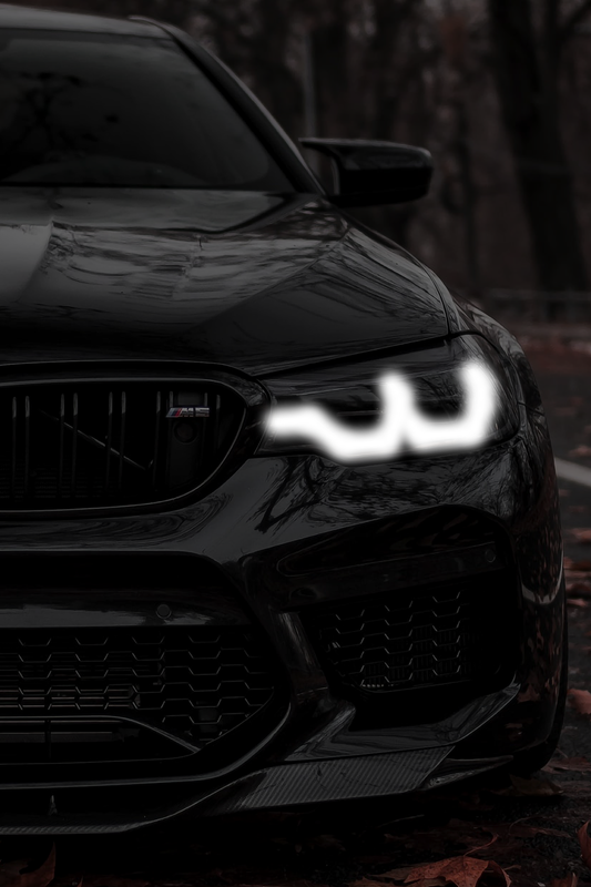Neon Led Poster: BMW M5 F90 pre-face