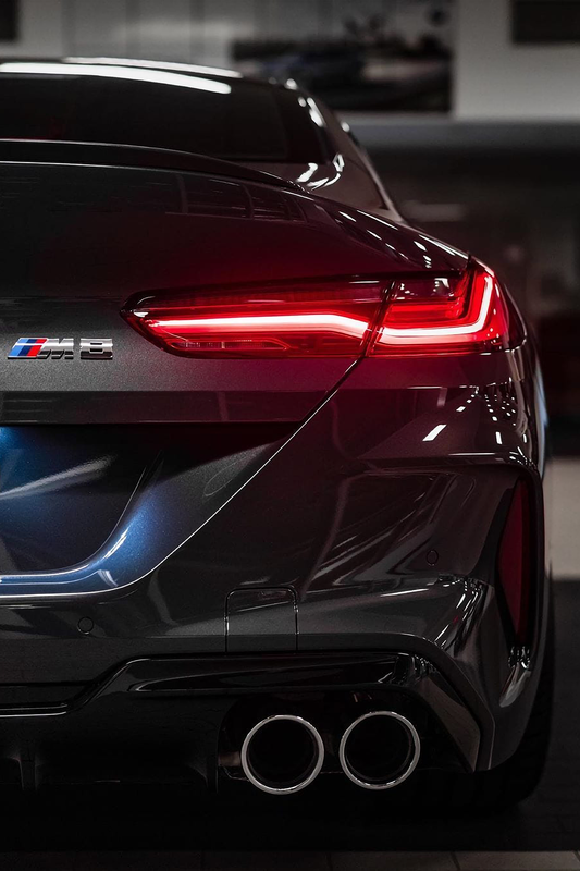 Neon Led Poster: BMW M8