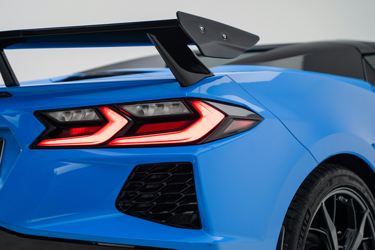 Neon Led Poster: Chevrolet Corvette C8