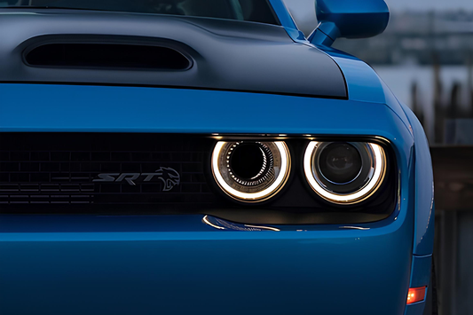 Neon Led Poster: Dodge Challanger V2
