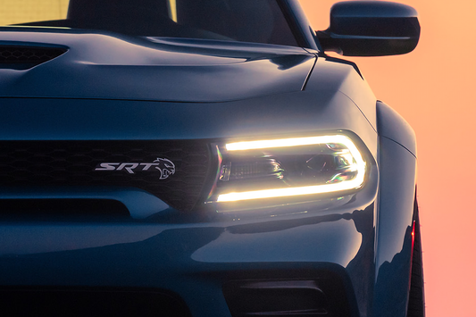 Neon Led Poster: Dodge Charger