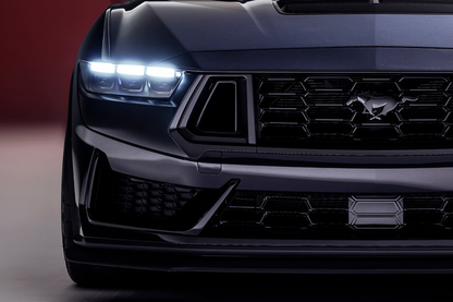 Neon Led Poster: Ford Mustang Dark Horse