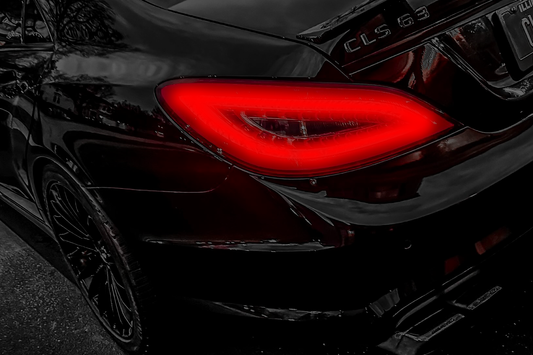 Neon Led Poster: Mercedes CLS63