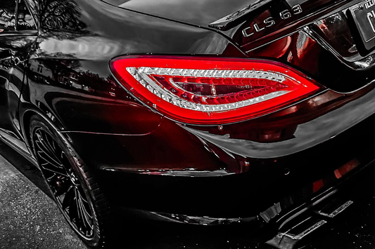 Neon Led Poster: Mercedes CLS63