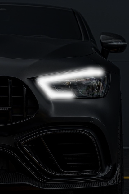 Neon Led Poster: Mercedes GT63 front