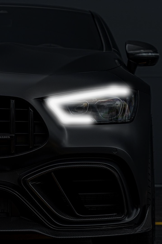 Neon Led Poster: Mercedes GT63 front