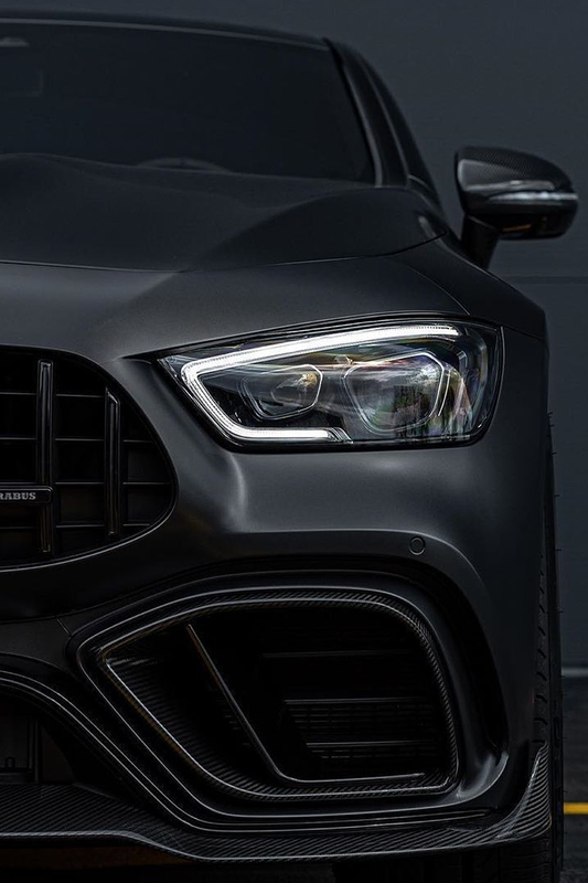 Neon Led Poster: Mercedes GT63 front