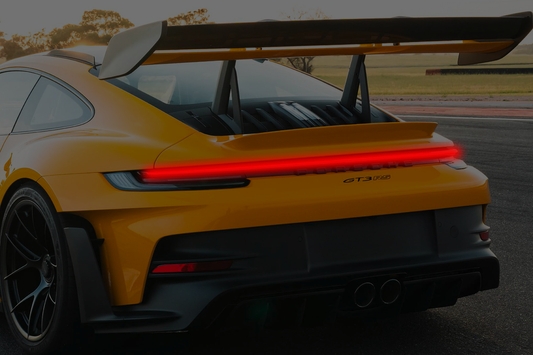 Neon Led Poster: Porsche GT3 RS